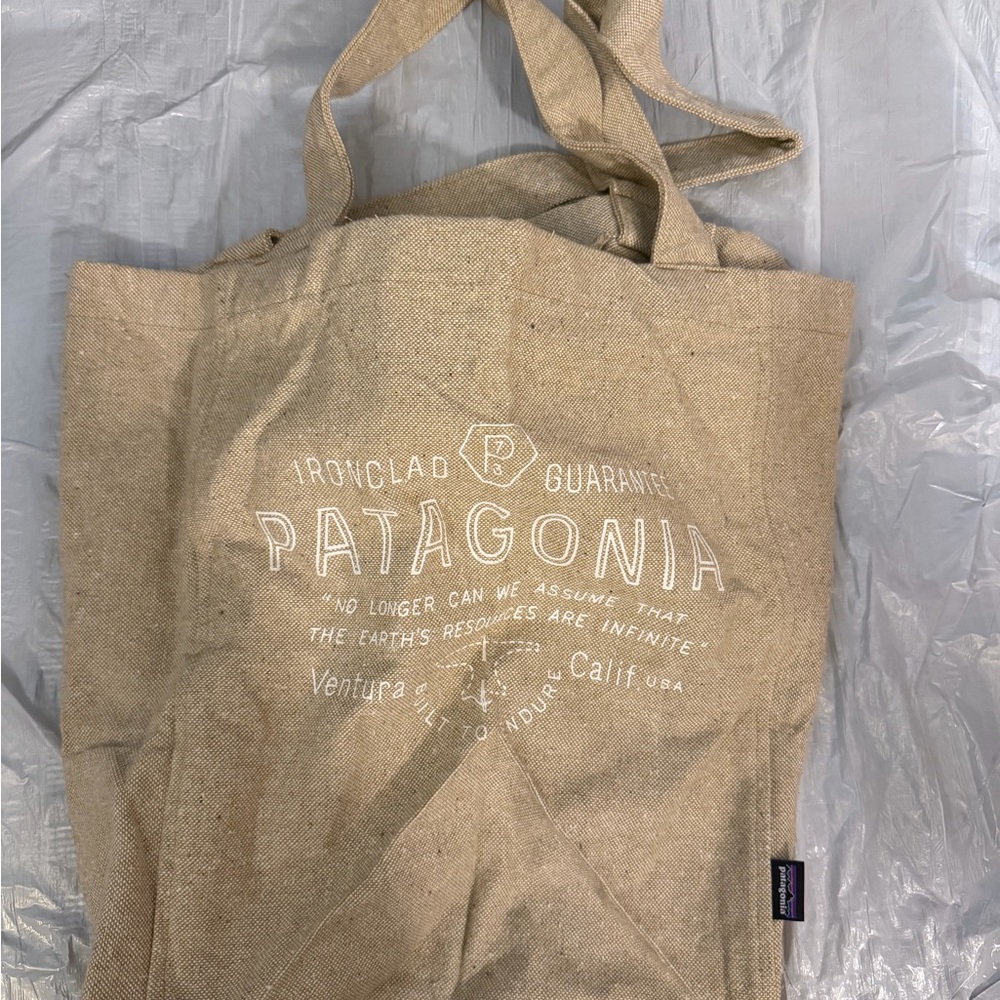 patagonia tote bag